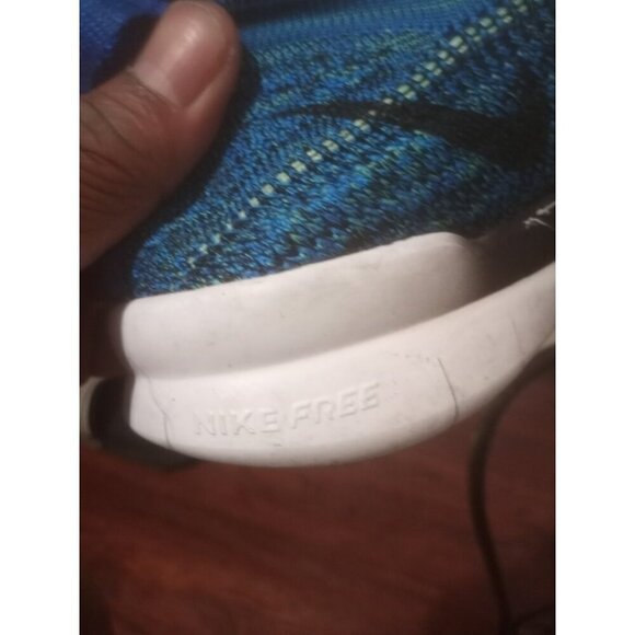 Nike Free TR Flyknit 718785-401 Blue Running Shoes Sneakers Women's Size 11.5 - Picture 12 of 14